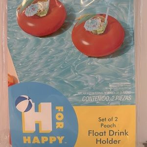 Drink Float holders, set of two